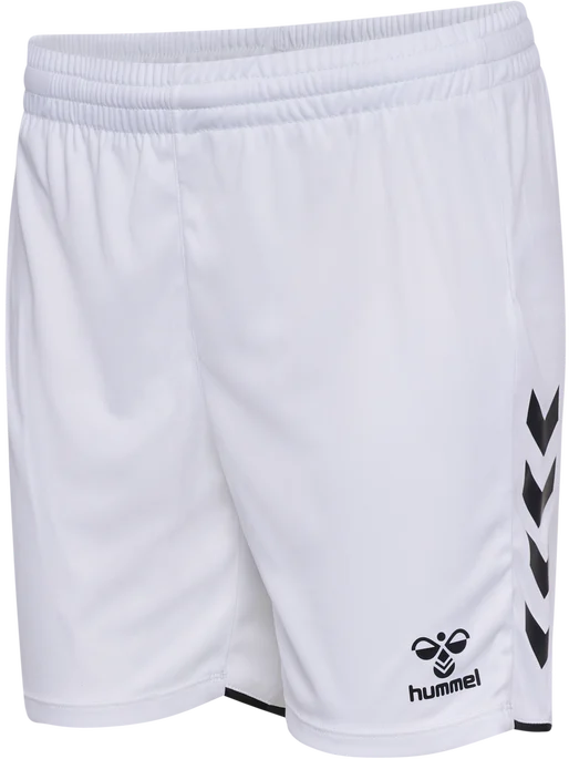 hmlCORE 2.0 SHORTS WOMAN - WHITE/BLACK